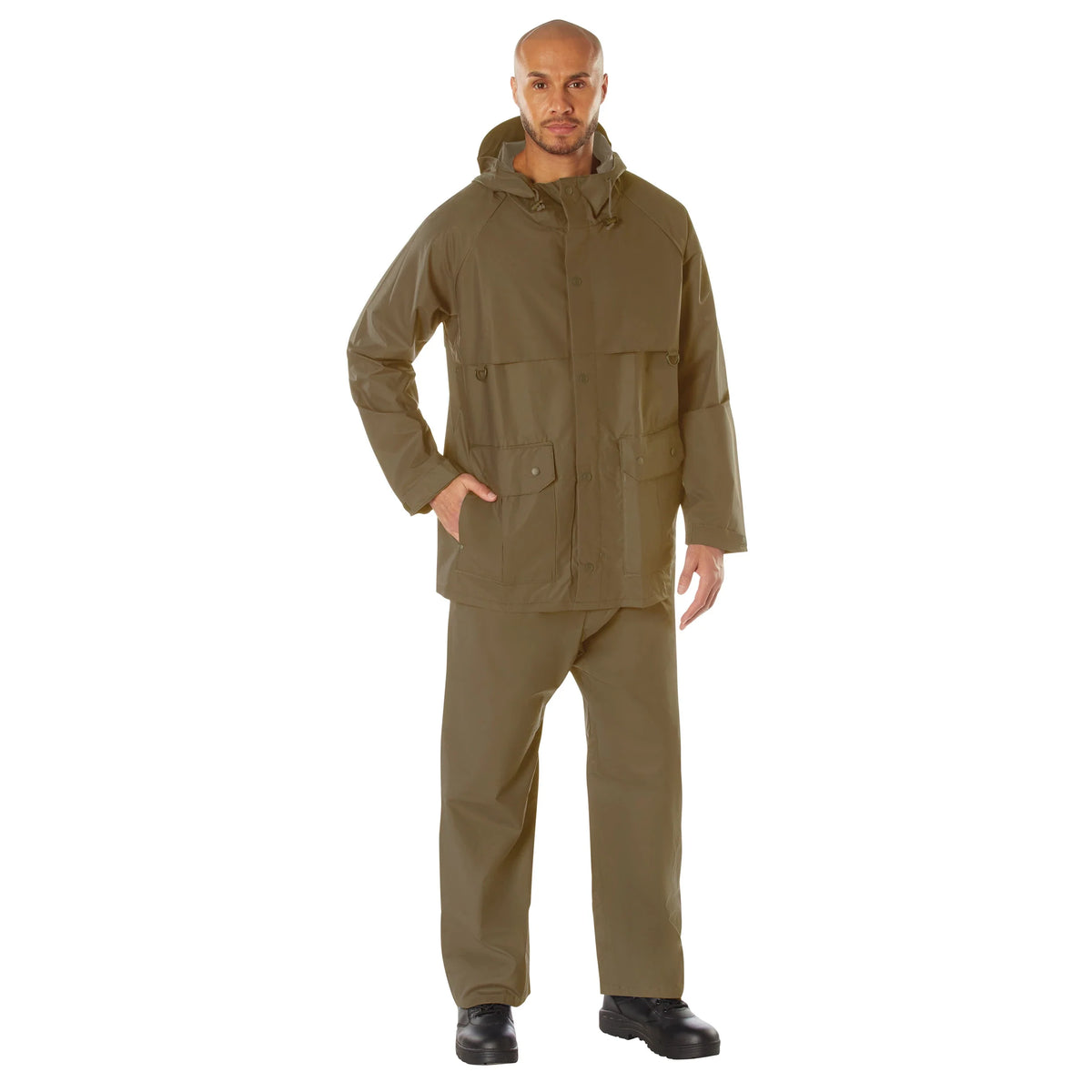 2 Piece Microlite Pvc Rainsuit