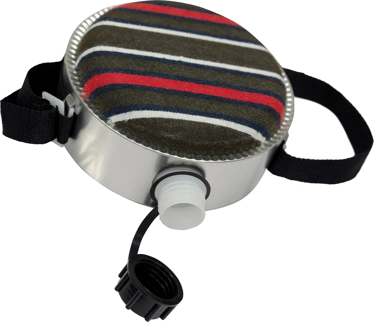 2 Quart Striped Desert Canteen