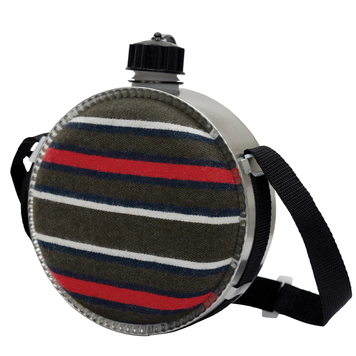 2 Quart Striped Desert Canteen