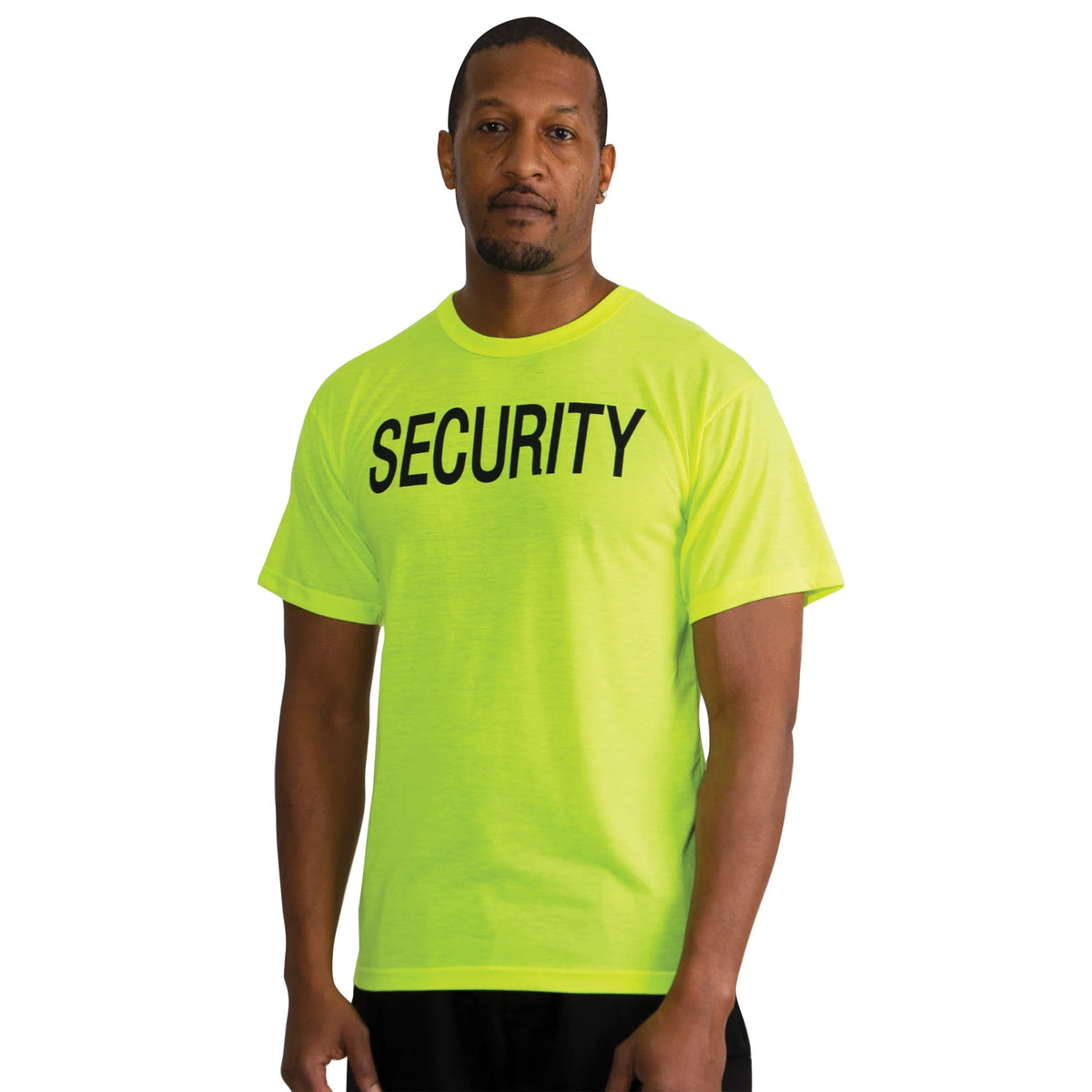 2-sided Security T-shirt - Safety Green - s
