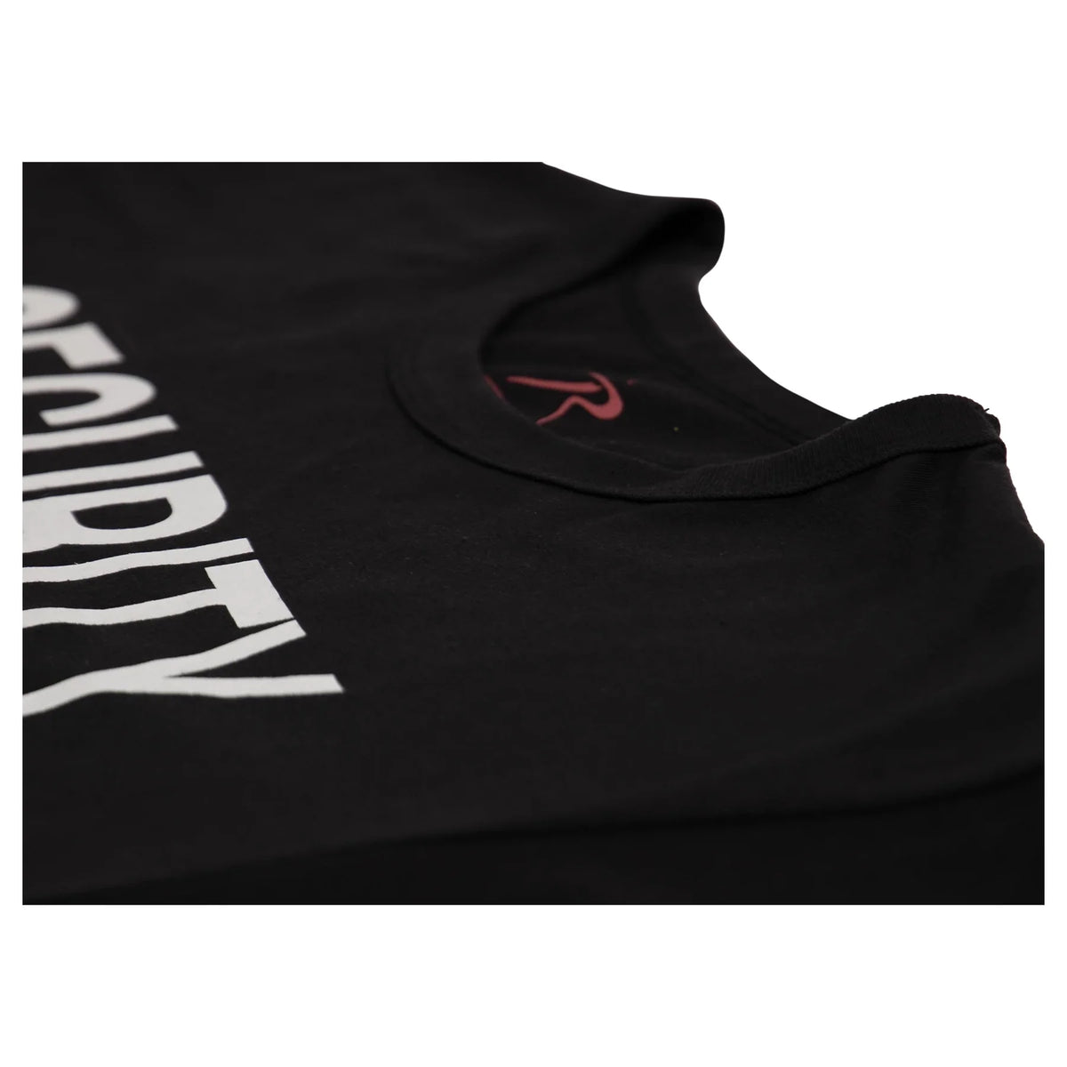 2-sided Security T-shirt with us Flag on Sleeve - Black