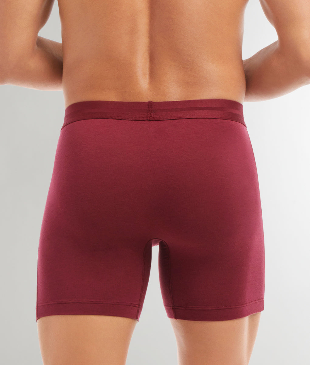 2(x)ist Dream Boxer Brief - Raspberry Fudge / Small