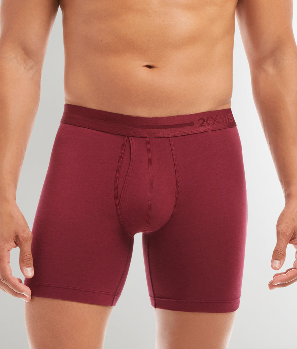 2(x)ist Dream Boxer Brief - Raspberry Fudge / Small