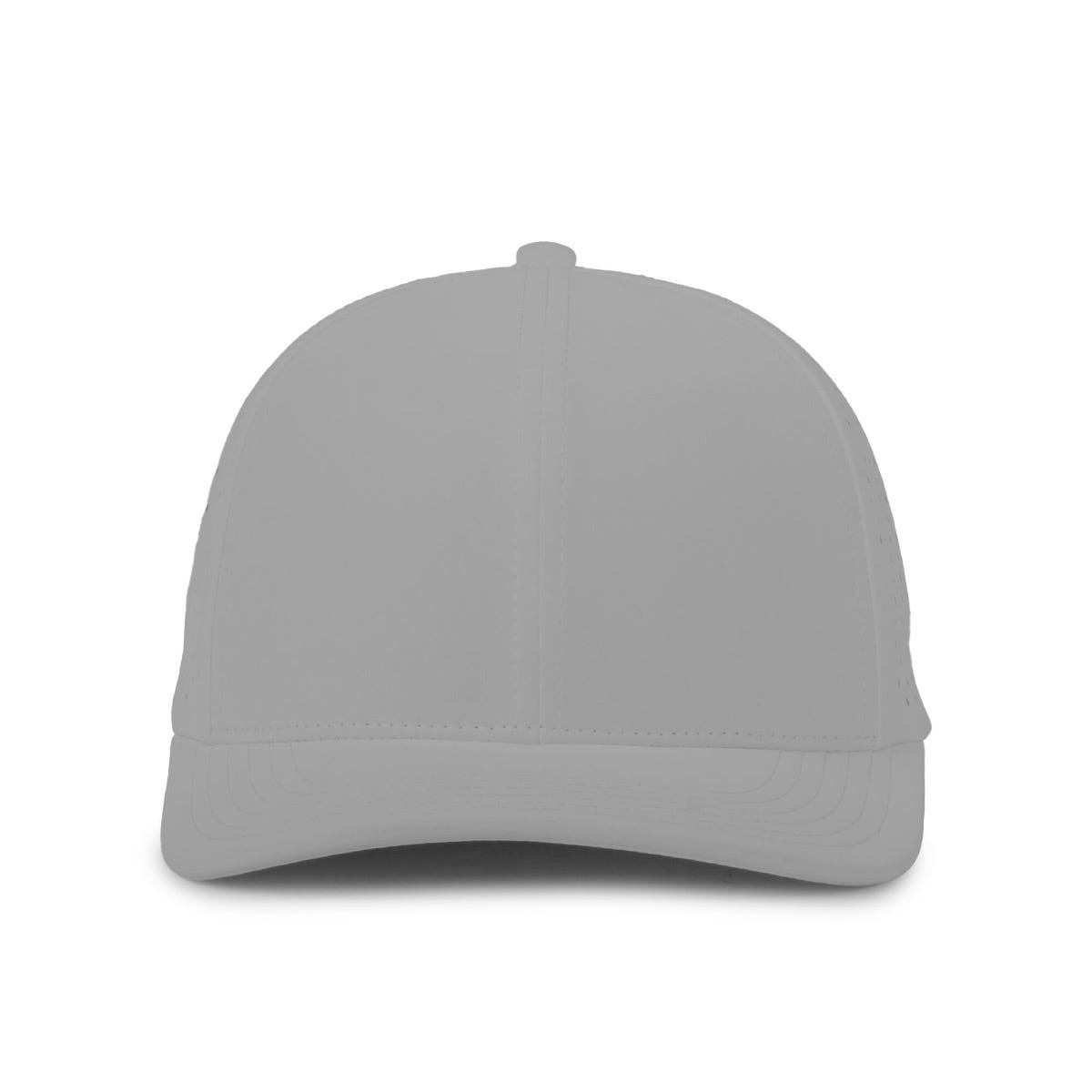 Legendary Headwear ALTURA 6 Perforated Performance Snapback Cap - Light Grey