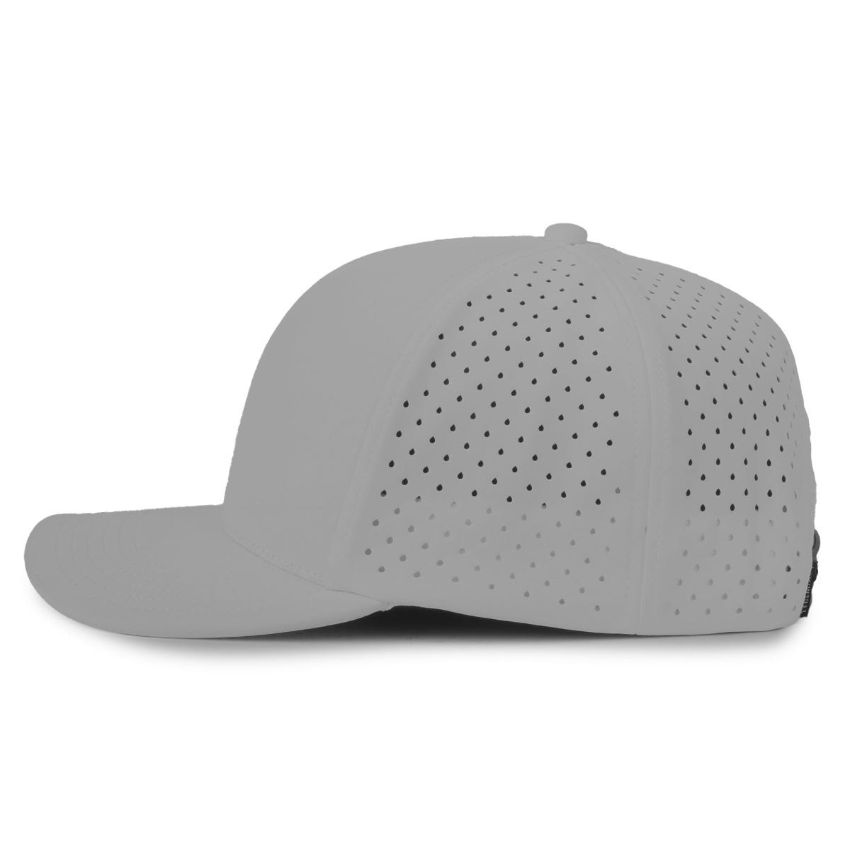 Legendary Headwear ALTURA 6 Perforated Performance Snapback Cap - Light Grey