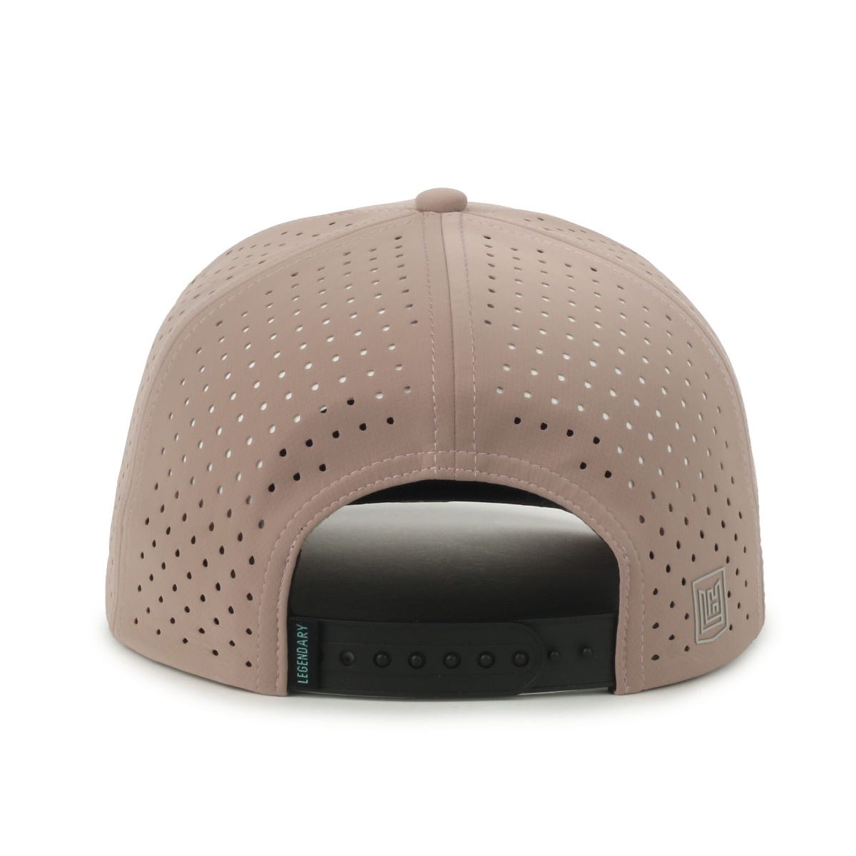 Legendary Headwear ALTURA 6 Perforated Performance Snapback Cap - Light Mauve