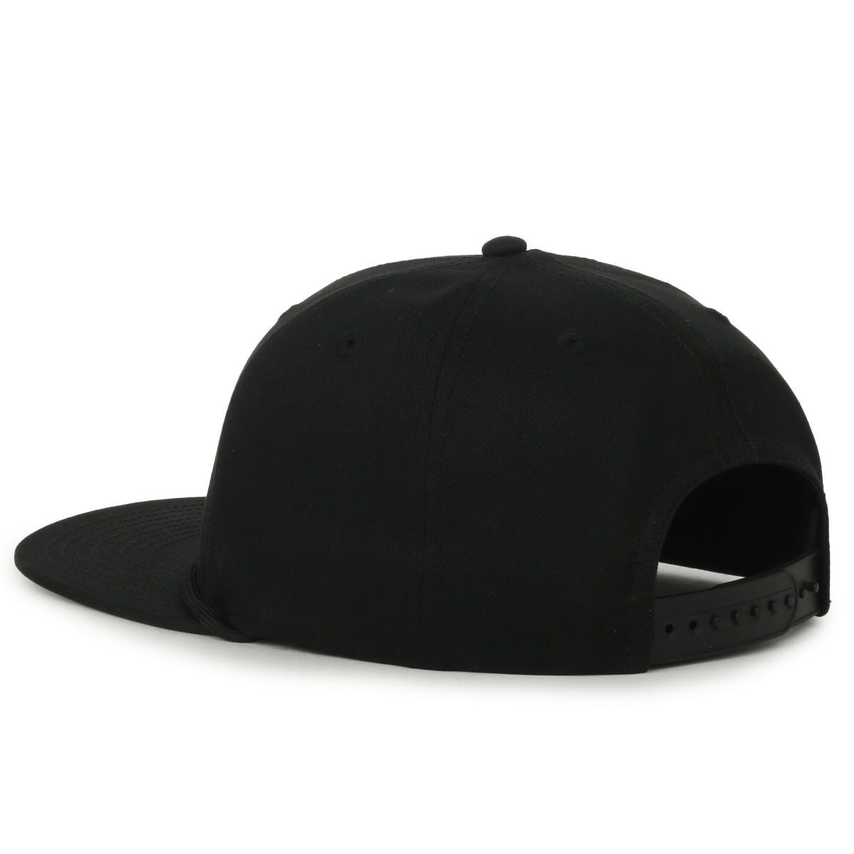 OC Sports AR-300 Anyrope Cotton Solid Back Cap - Black
