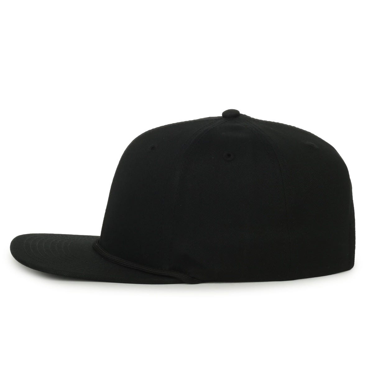 OC Sports AR-300 Anyrope Cotton Solid Back Cap - Black