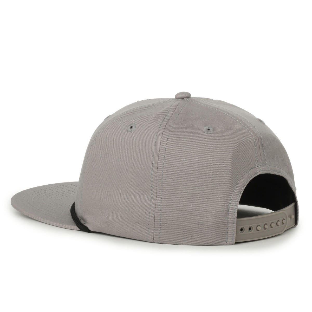 OC Sports AR-300 Anyrope Cotton Solid Back Cap - Grey