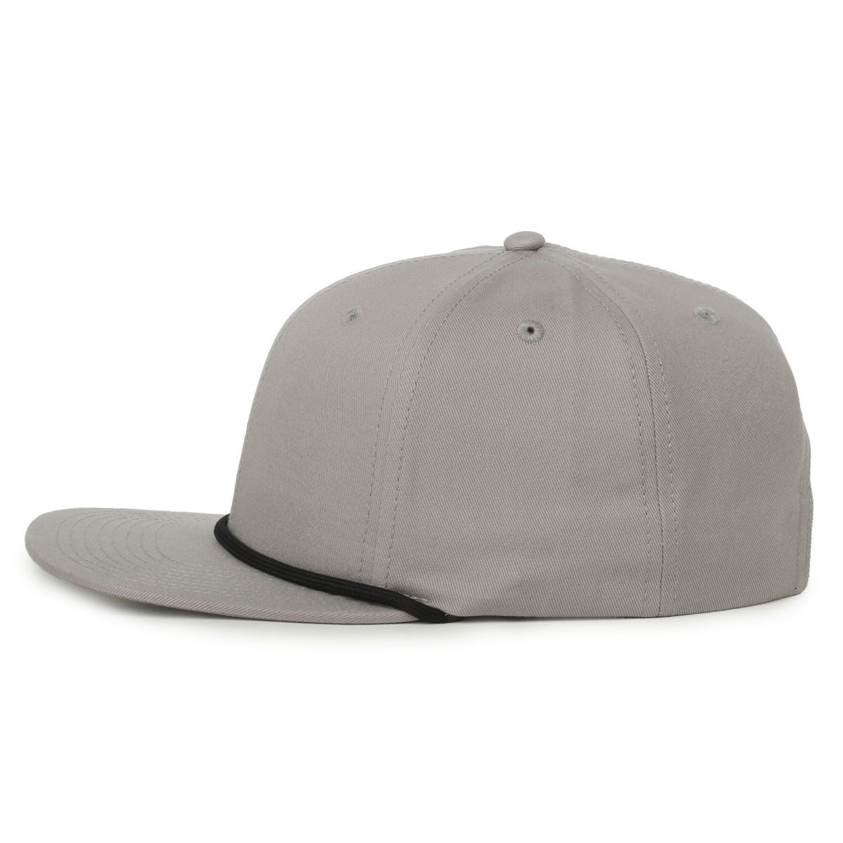 OC Sports AR-300 Anyrope Cotton Solid Back Cap - Grey