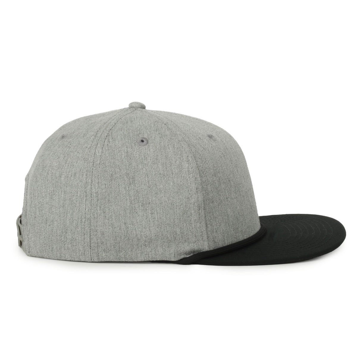 OC Sports AR-300 Anyrope Cotton Solid Back Cap - Heathered Grey/Black