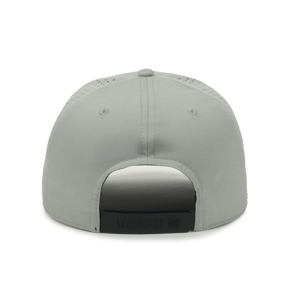 Legendary Headwear AXIS Perforated Low Crown Performance Cap - Grey