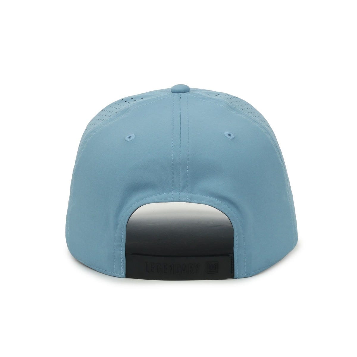 Legendary Headwear AXIS Perforated Low Crown Performance Cap - Light Blue