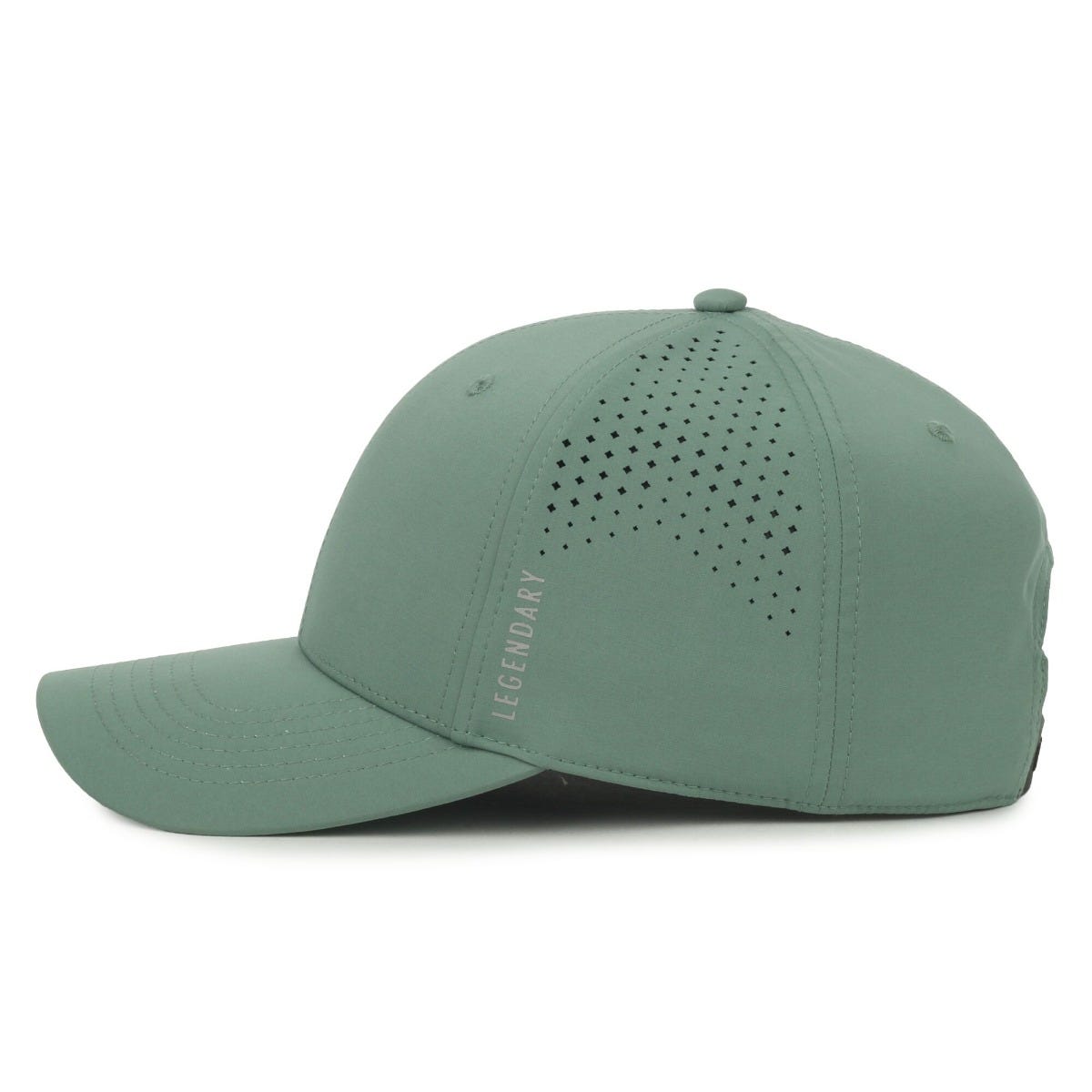 Legendary Headwear AXIS Perforated Low Crown Performance Cap - Sage