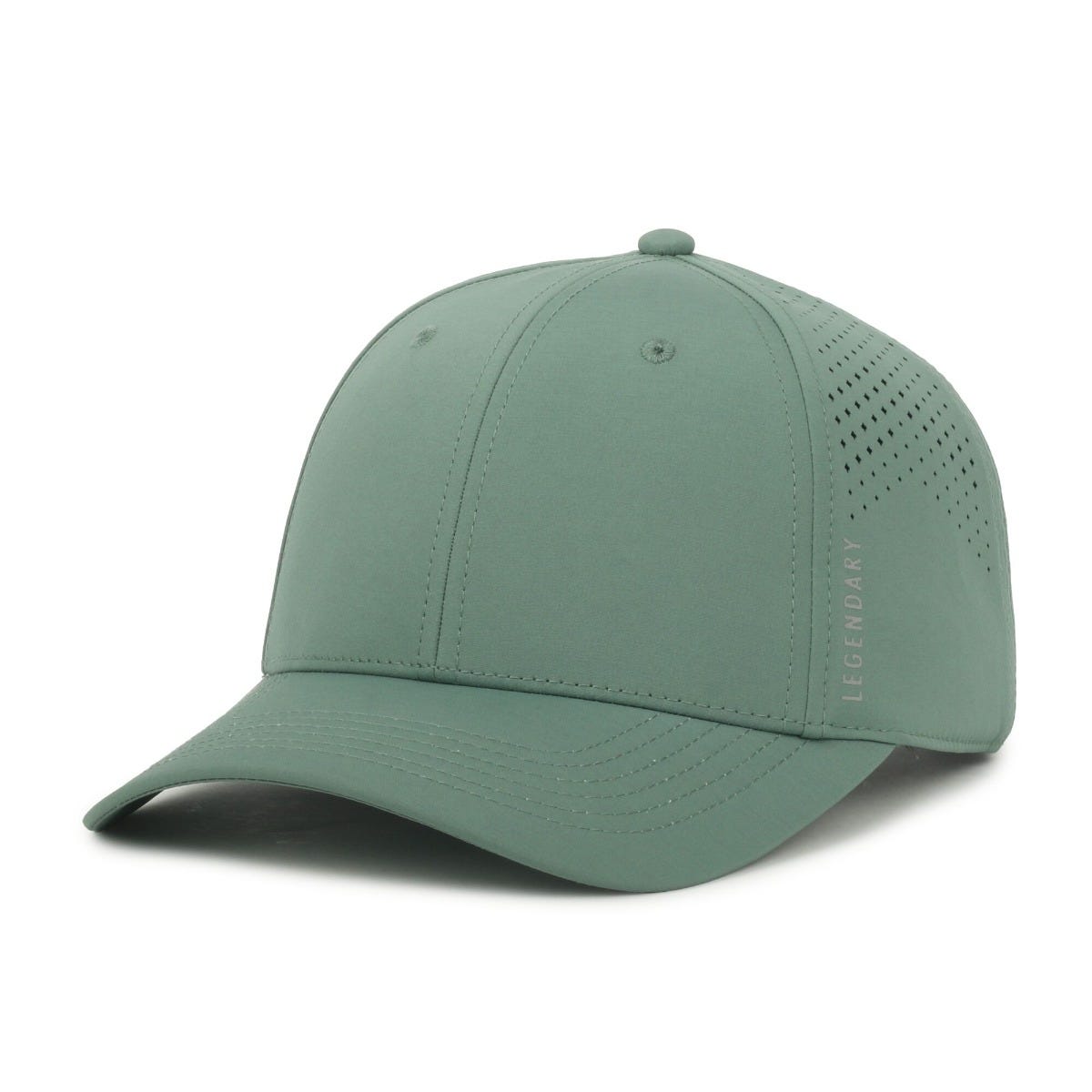 Legendary Headwear AXIS Perforated Low Crown Performance Cap - Sage