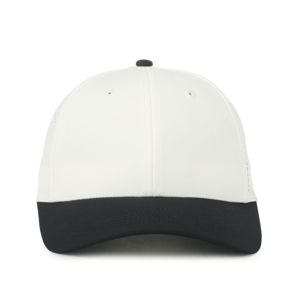Legendary Headwear AXIS Perforated Low Crown Performance Cap - White/Black