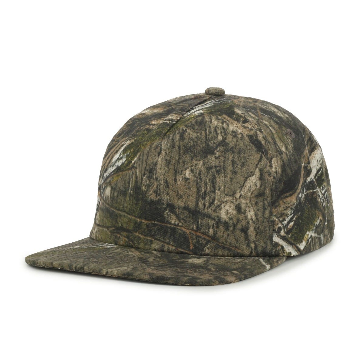 Legendary Headwear BENTON Unstructured Flat Visor Snapback Cap - Mossy Oak Country DNA