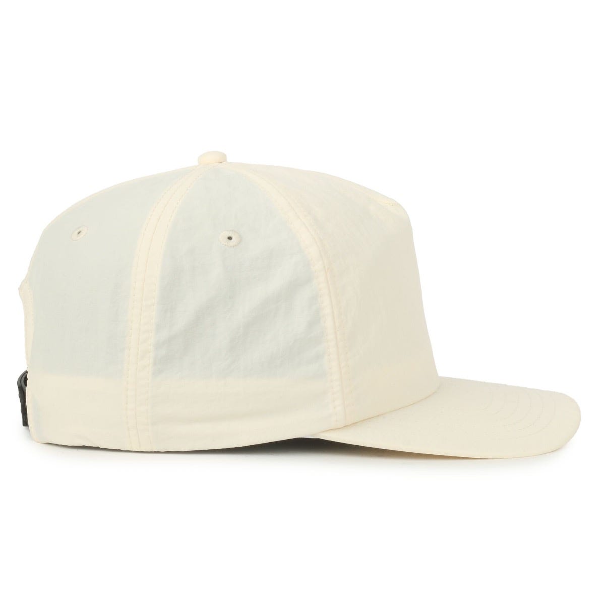 Legendary Headwear BENTON Unstructured Flat Visor Snapback Cap - Nylon Cream