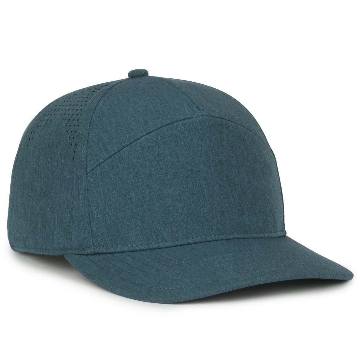 Legendary Headwear CLOUDBREAK Cloud-Fit Structured Snapback Cap - Heathered Ocean