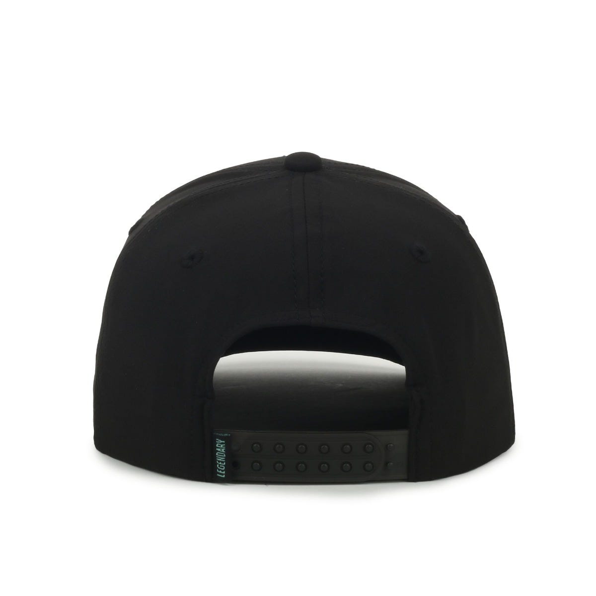 Legendary Headwear CLUTCH Structured Performance Snapback Cap - Black