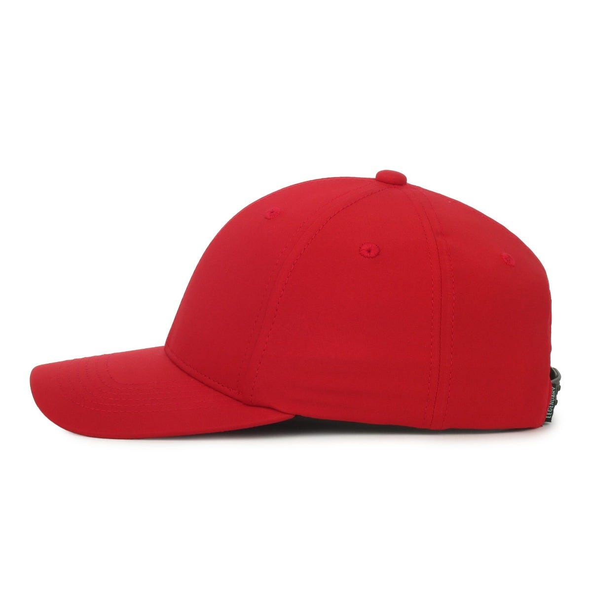 Legendary Headwear CLUTCH Structured Performance Snapback Cap - Red