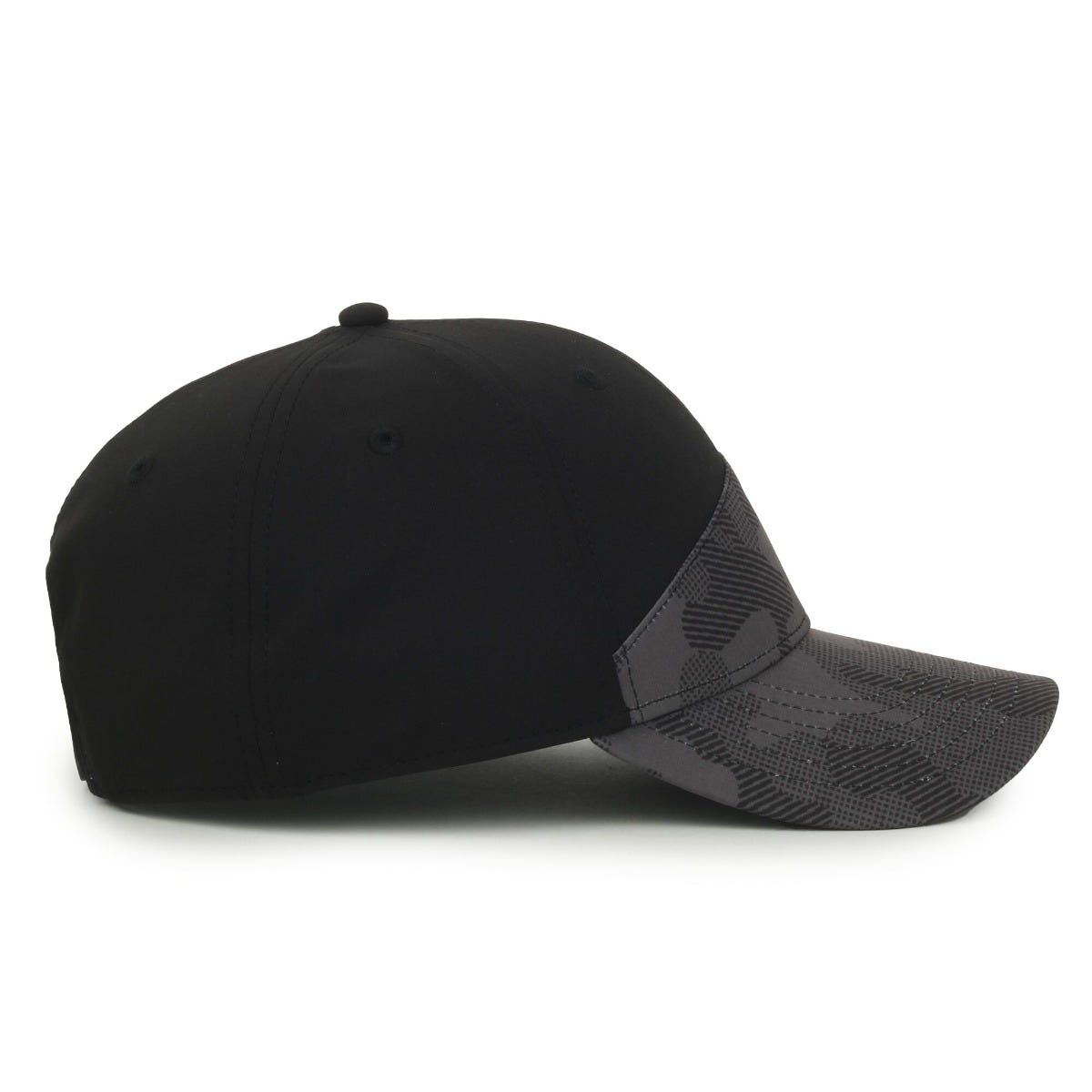 Legendary Headwear CROSSWATER Sublimated Structured Performance Cap - Black/Camo