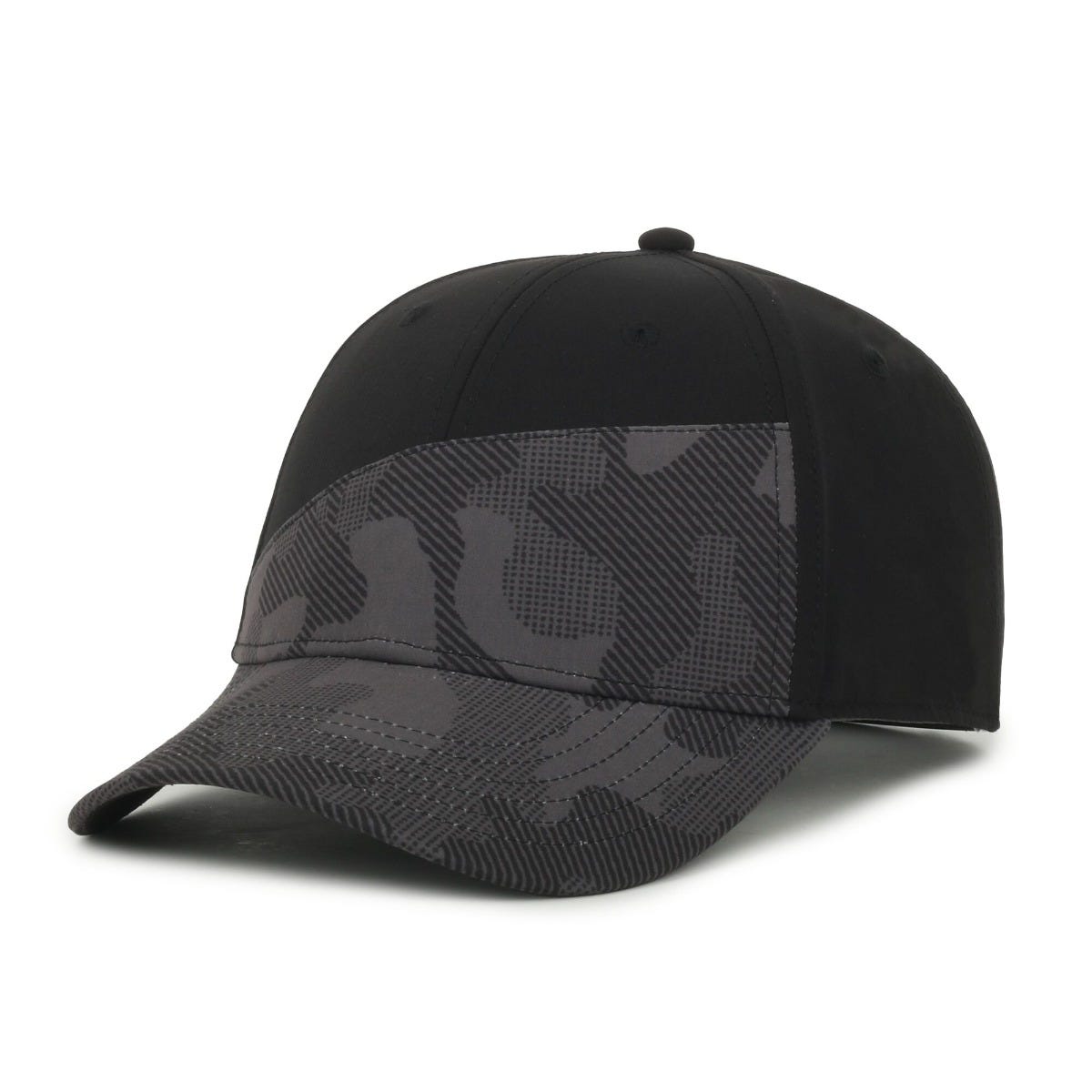Legendary Headwear CROSSWATER Sublimated Structured Performance Cap - Black/Camo
