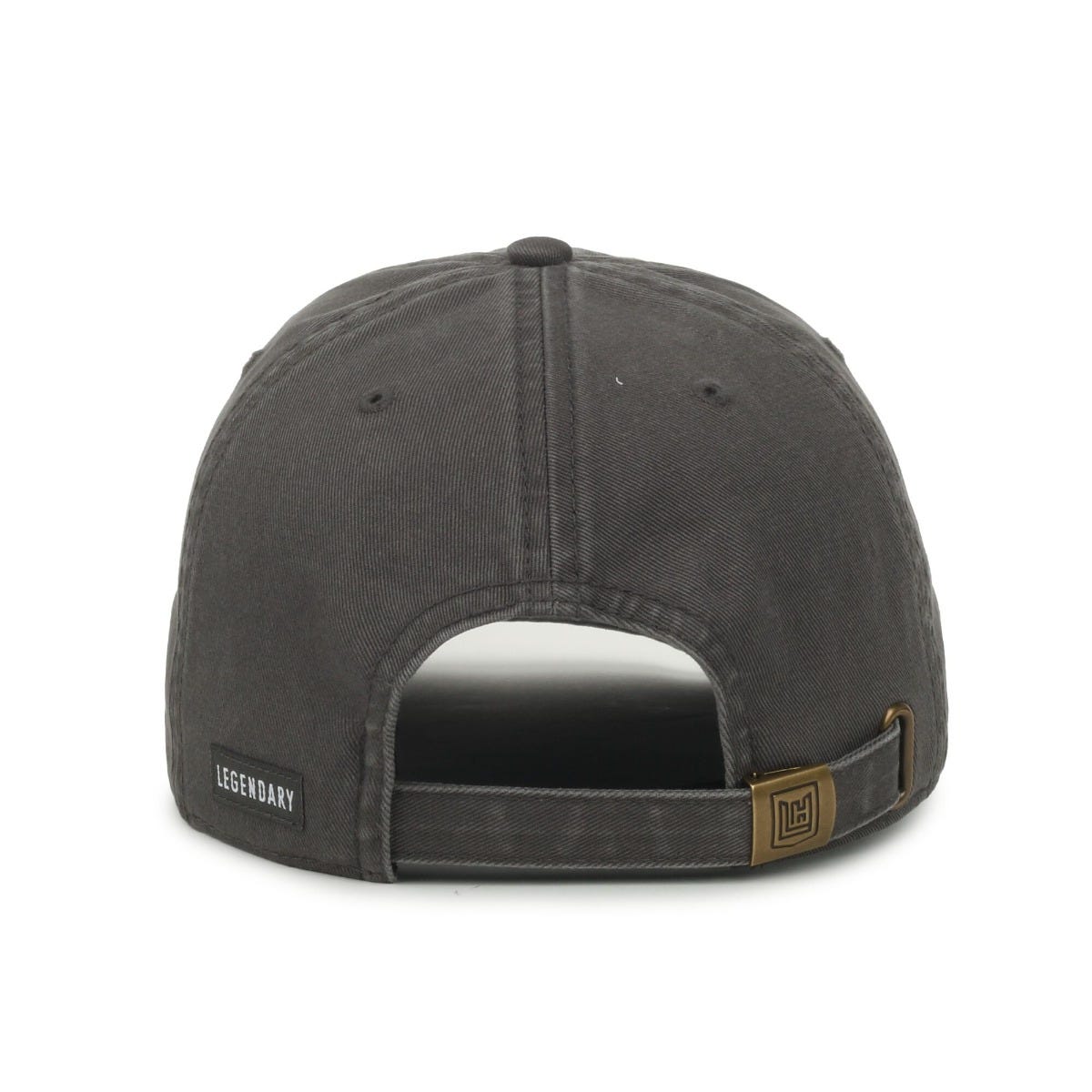 Legendary Headwear DRIFTER Unstructured Cotton Twill Cap - Dark Grey