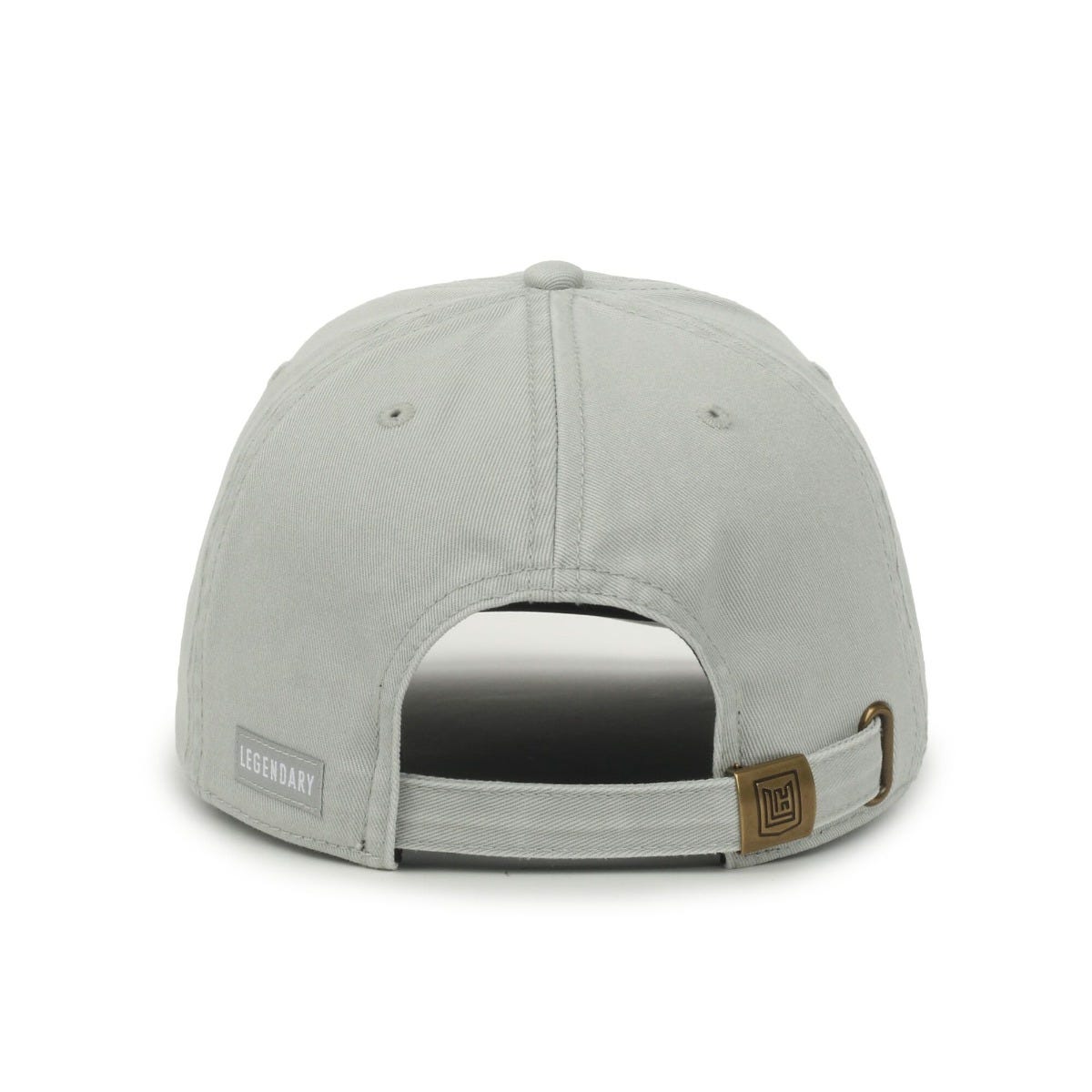 Legendary Headwear DRIFTER Unstructured Cotton Twill Cap - Light Grey