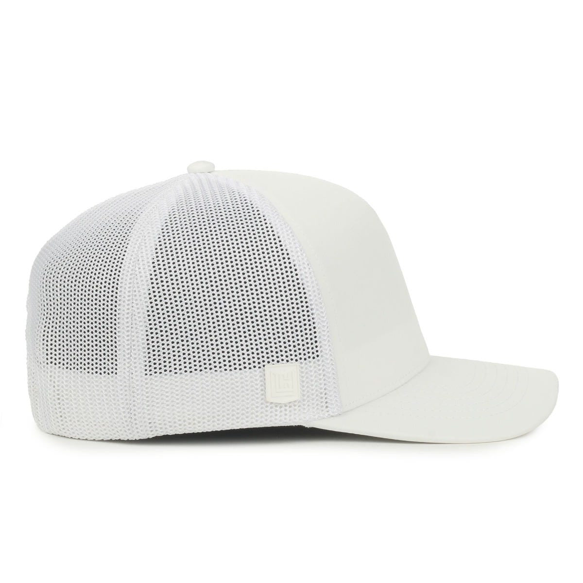 Legendary Headwear FIVER Structured Mesh Back Trucker Cap - White