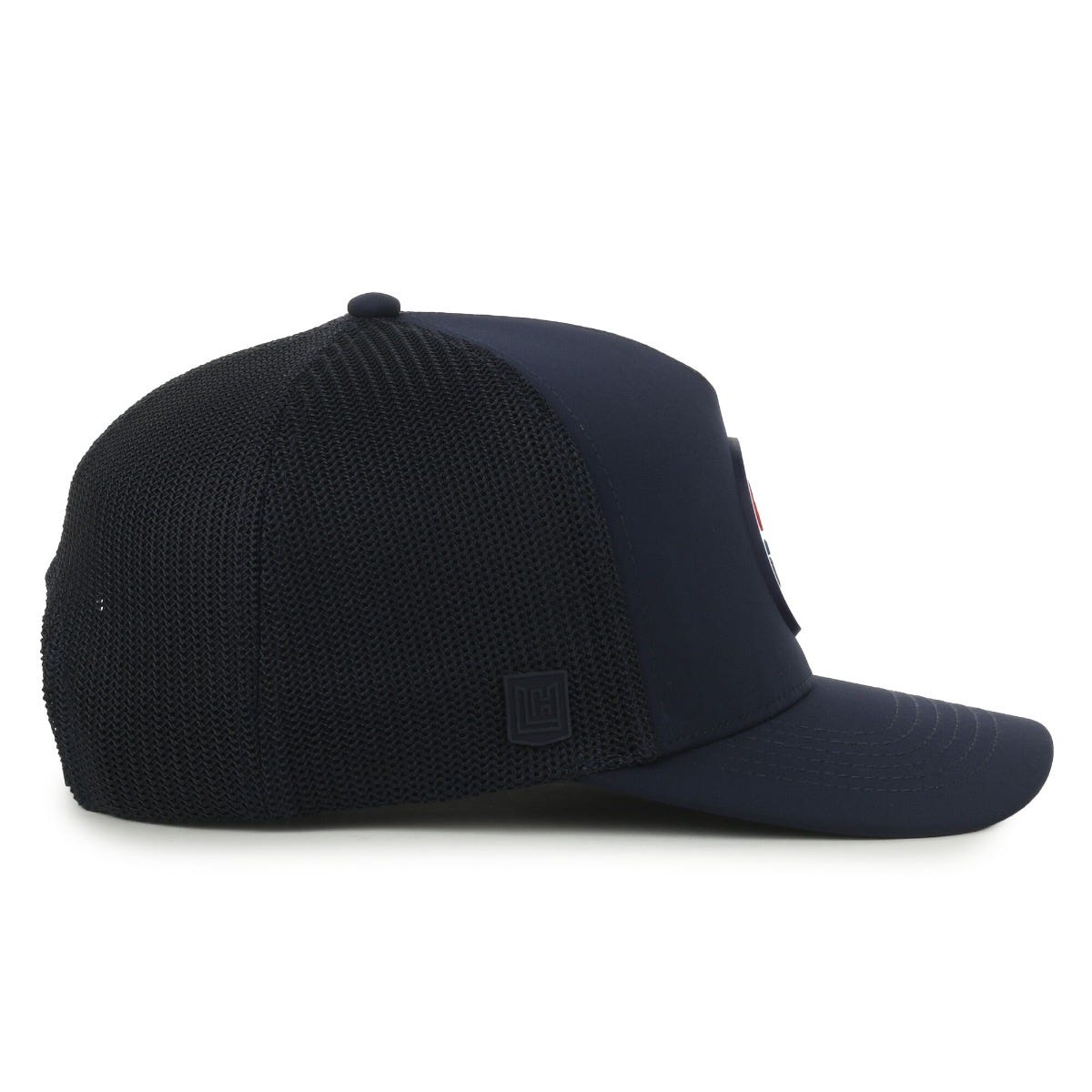 Legendary Headwear FIVER BUFFALO Structured Mesh Back Trucker Cap with Patch - Americana Patch/Navy