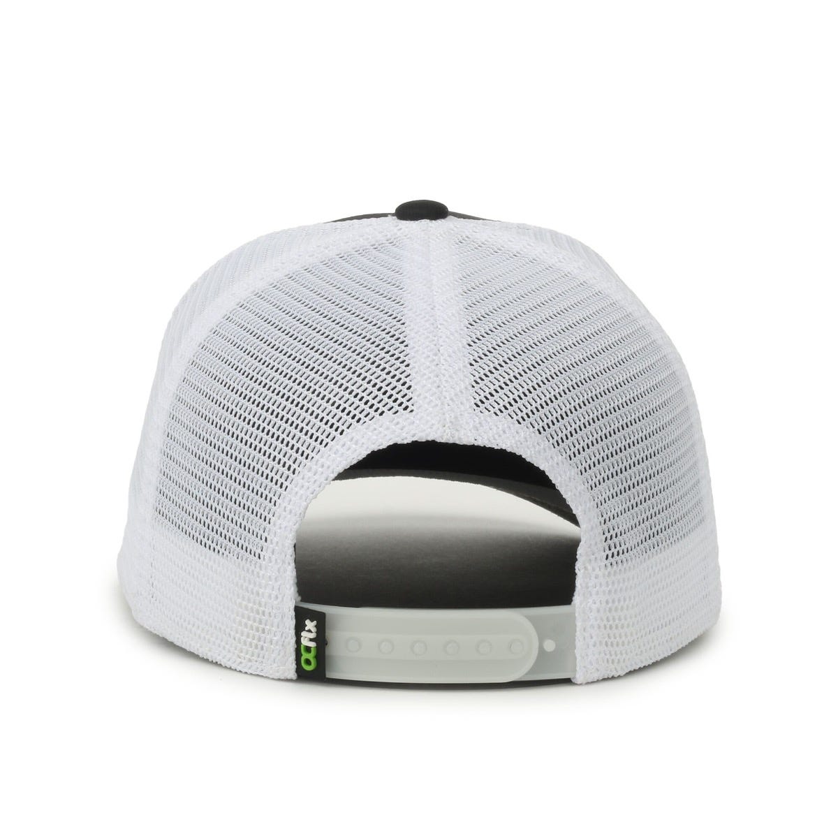 OC Sports FLX572M-E OCflx Recycled Adjustable Sweatband Cap - Black White