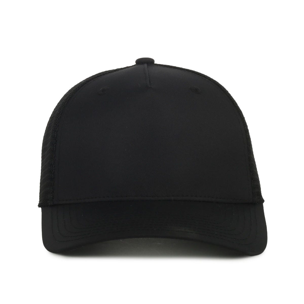 OC Sports FLX572M-E OCflx Recycled Adjustable Sweatband Cap - Black Black