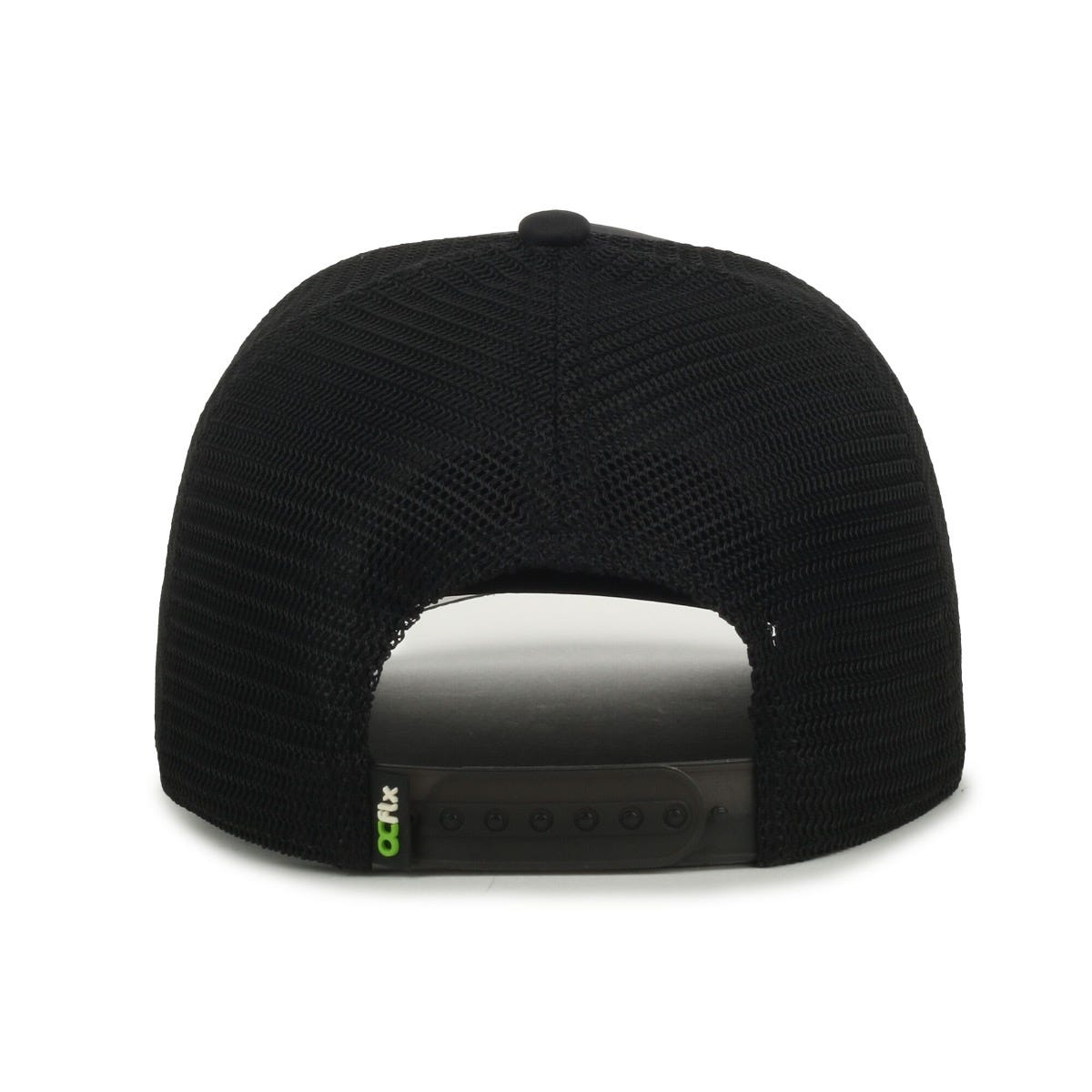 OC Sports FLX572M-E OCflx Recycled Adjustable Sweatband Cap - Black Black