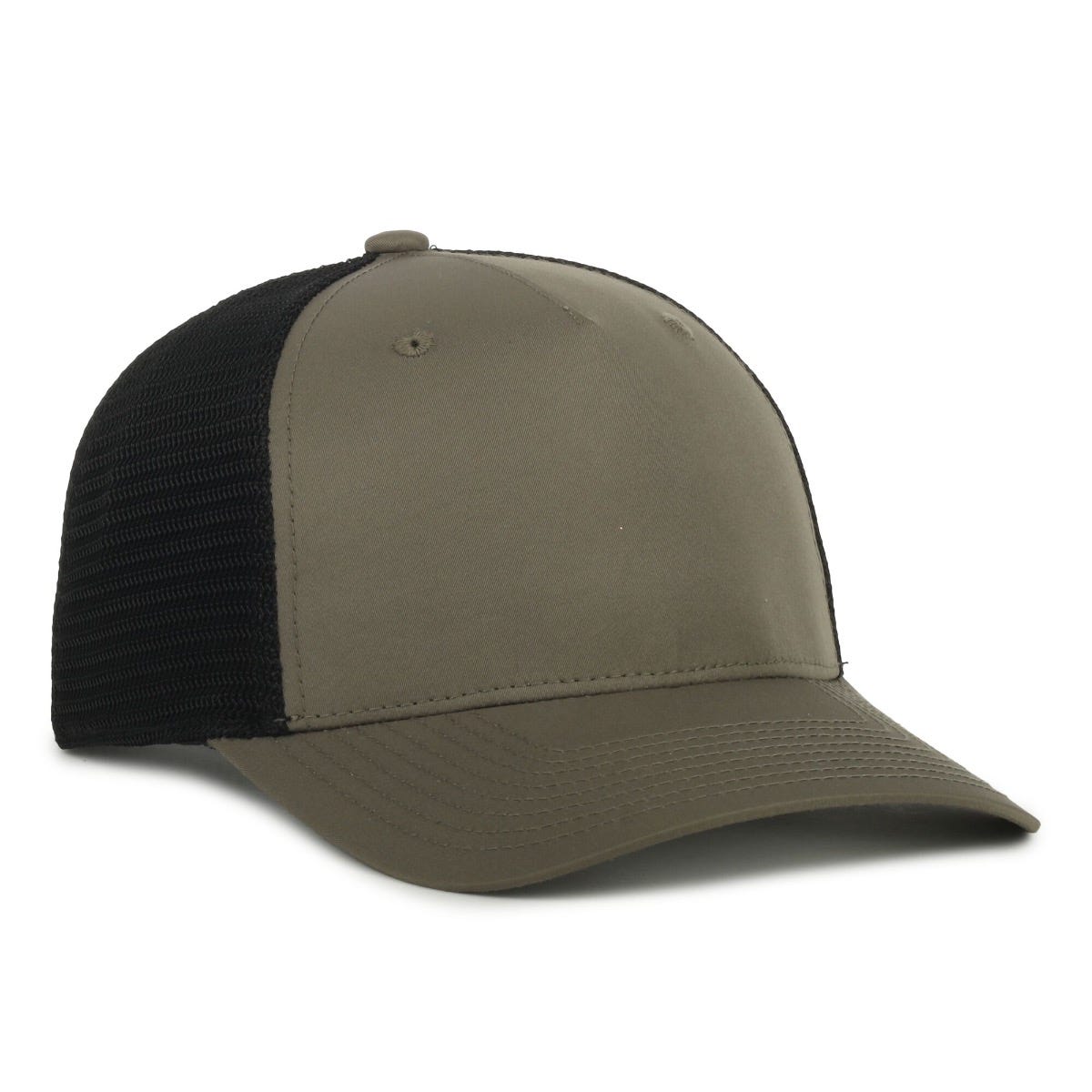 OC Sports FLX572M-E OCflx Recycled Adjustable Sweatband Cap - Olive Black