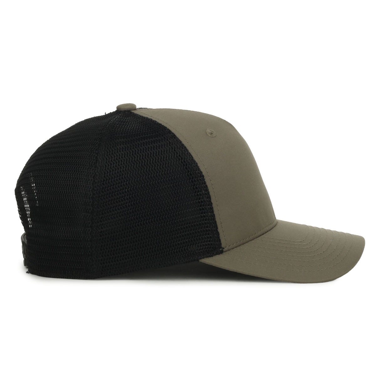 OC Sports FLX572M-E OCflx Recycled Adjustable Sweatband Cap - Olive Black