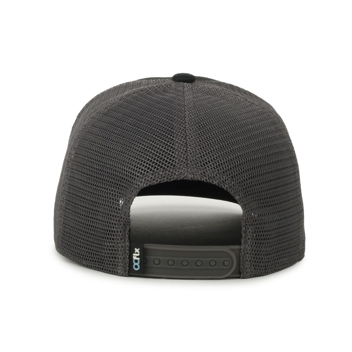 OC Sports FLX572M OCflx Adjustable Sweatband Cap - Black Charcoal