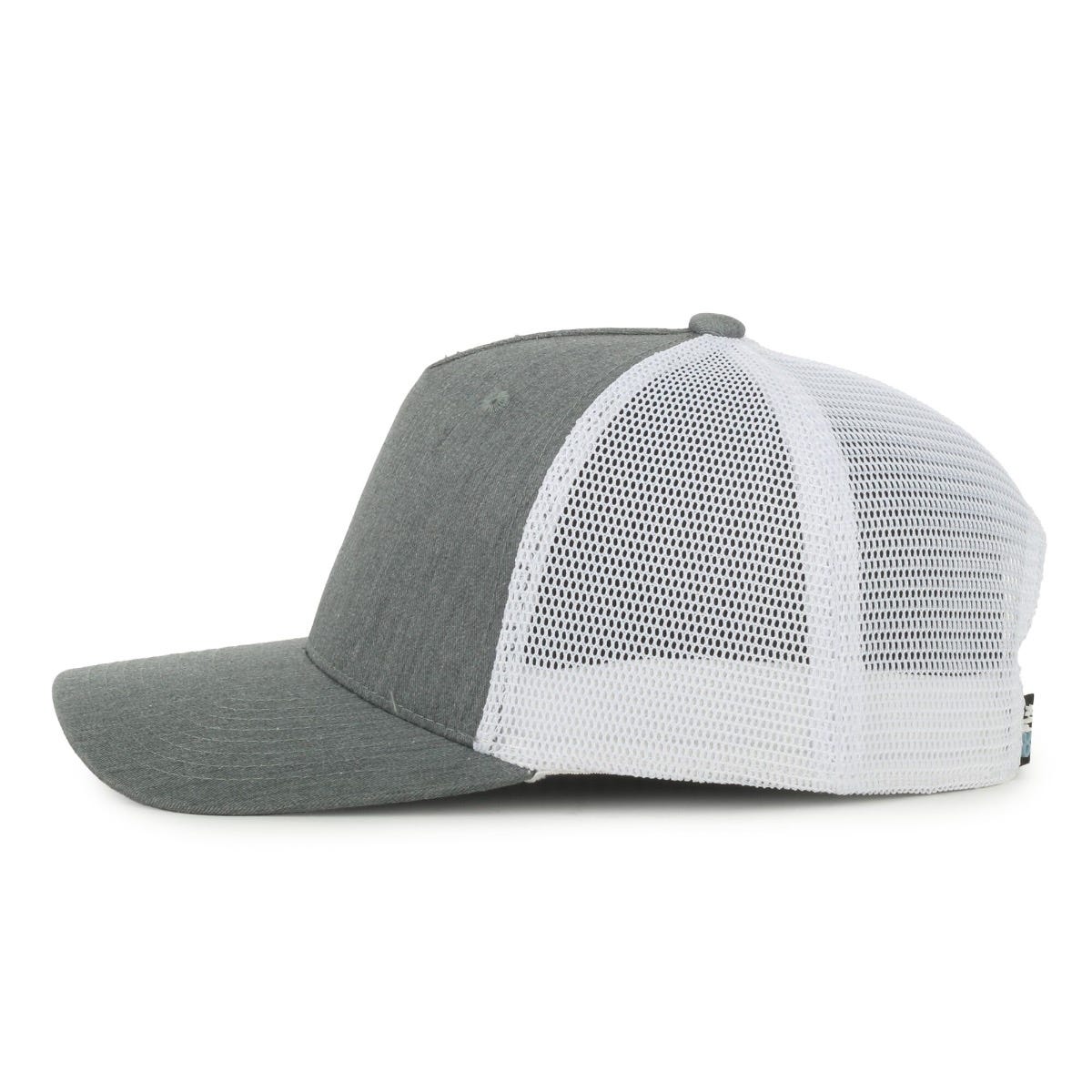 OC Sports FLX572M OCflx Adjustable Sweatband Cap - Heathered Gray White