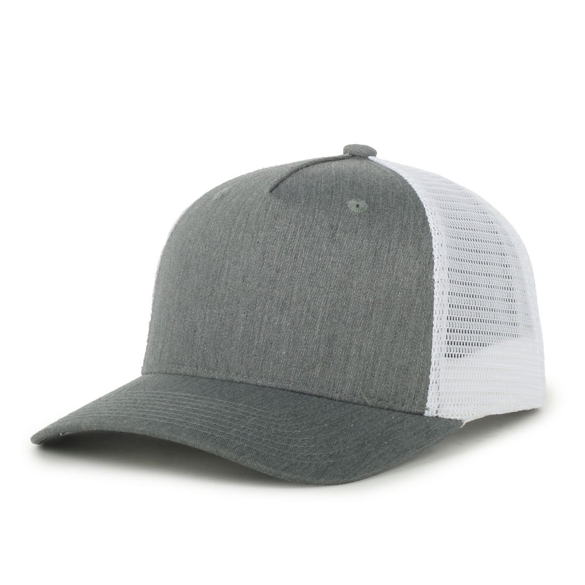 OC Sports FLX572M OCflx Adjustable Sweatband Cap - Heathered Gray White