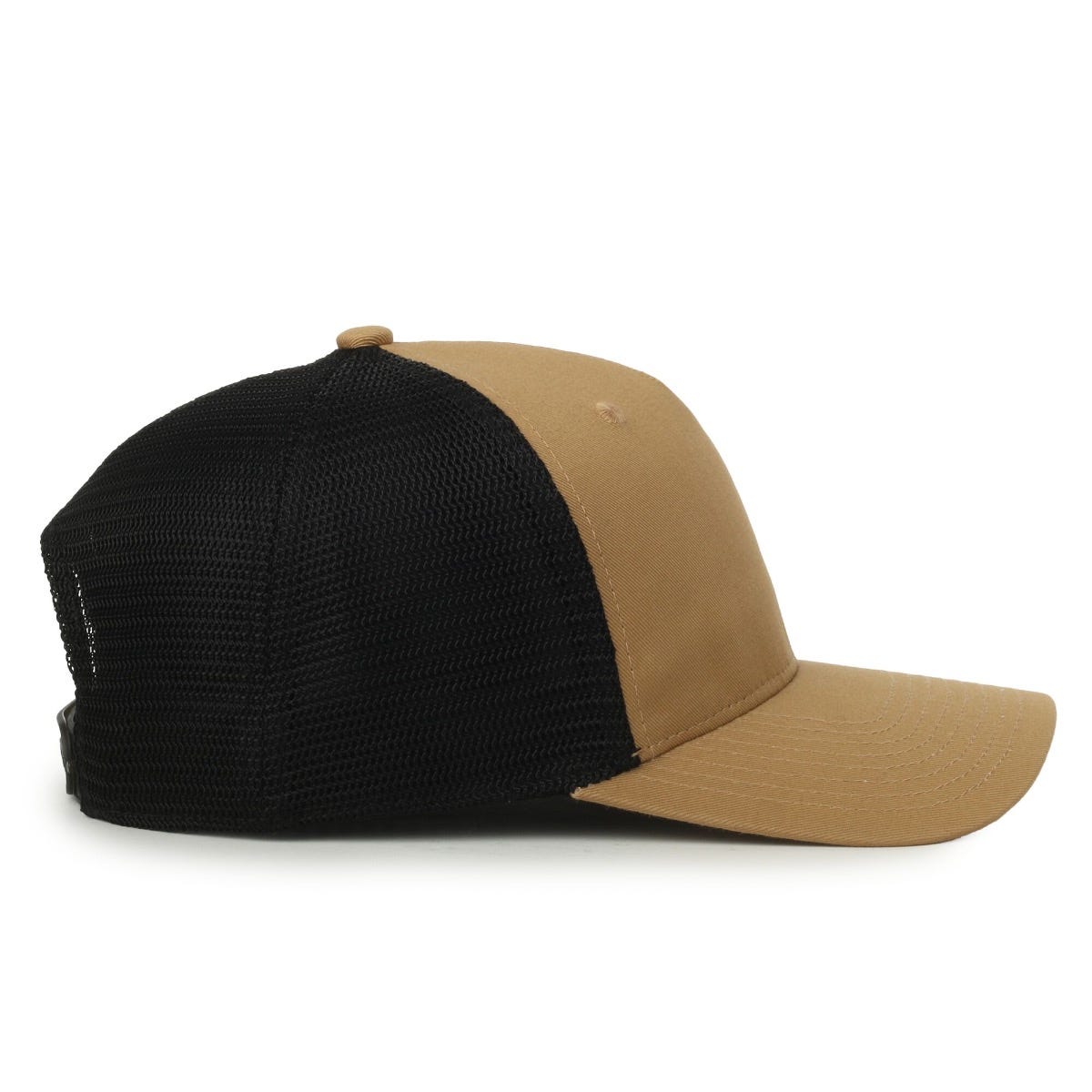 OC Sports FLX572M OCflx Adjustable Sweatband Cap - Old Gold Black