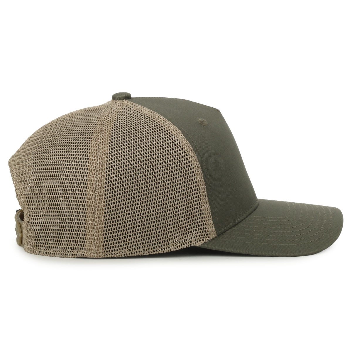 OC Sports FLX572M OCflx Adjustable Sweatband Cap - Olive Khaki