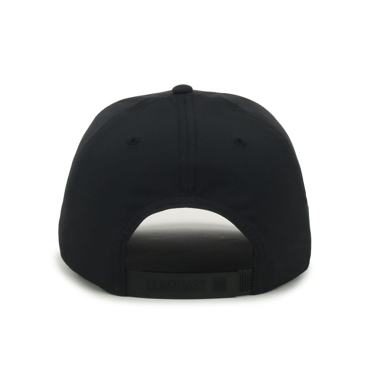 Legendary Headwear GENESIS Small Fit Perforated Performance Cap - Black