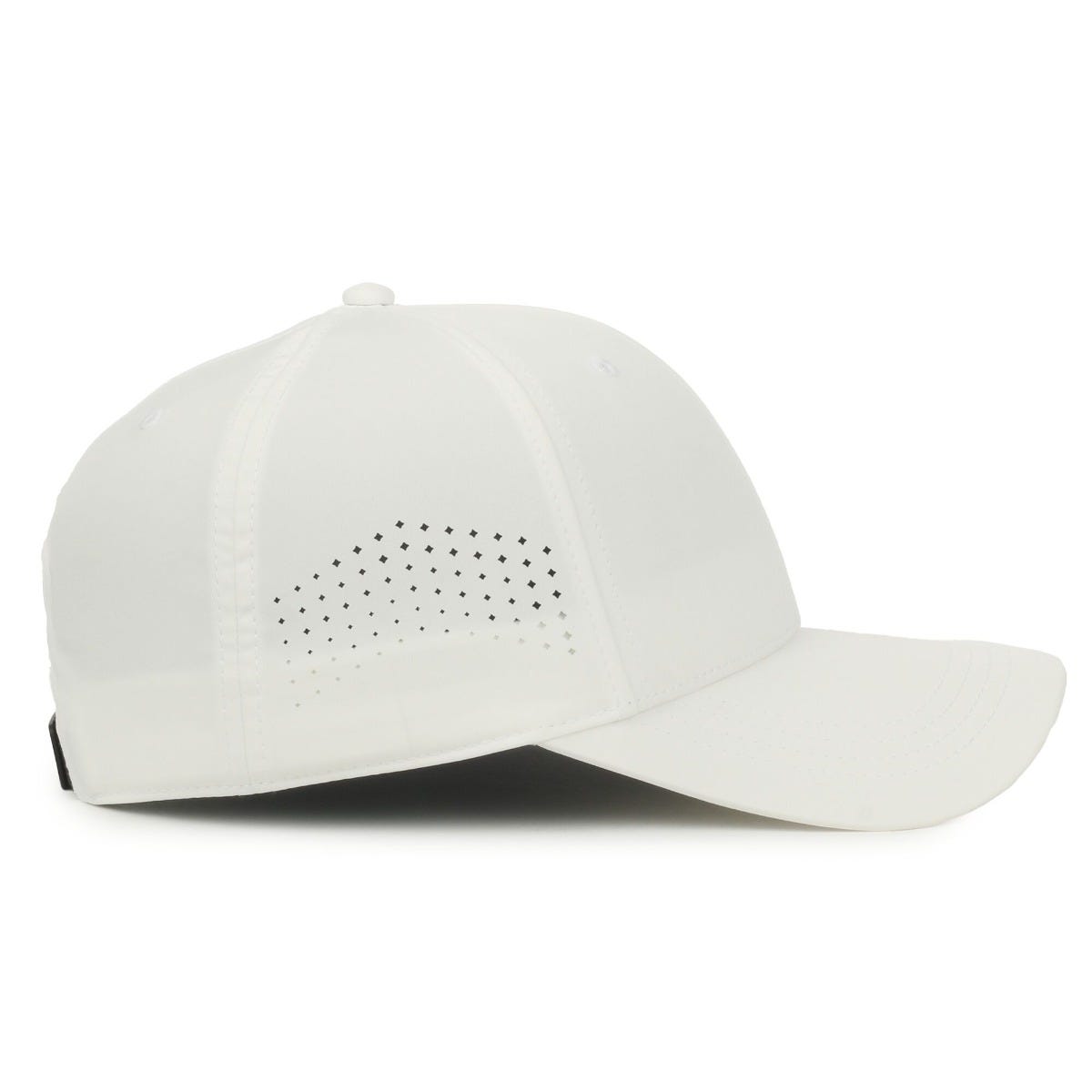 Legendary Headwear GENESIS Small Fit Perforated Performance Cap - White