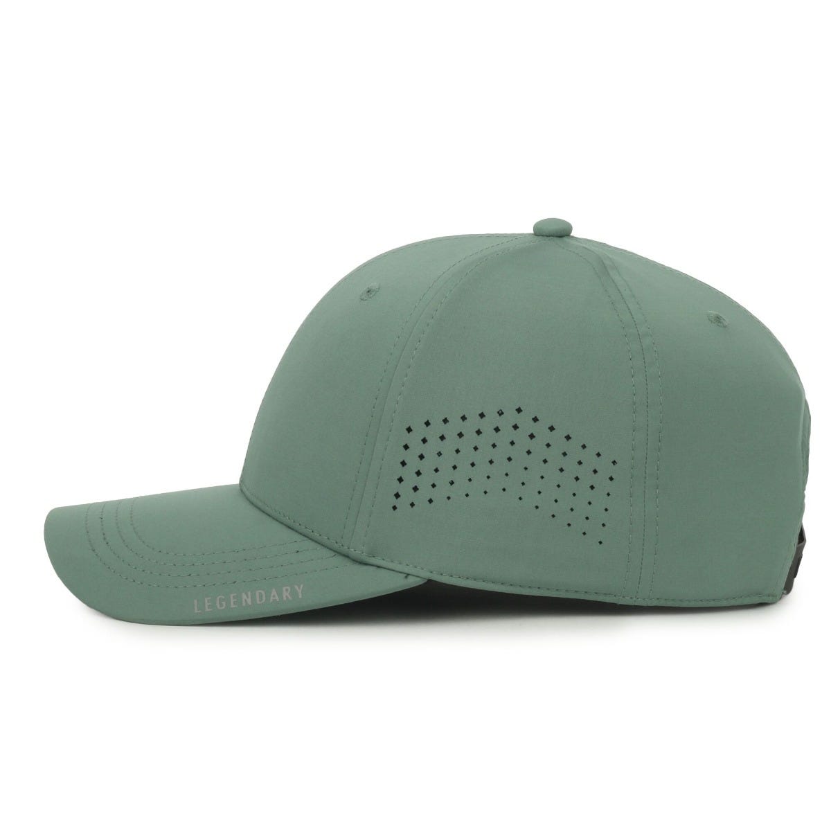 Legendary Headwear GENESIS Small Fit Perforated Performance Cap - Sage
