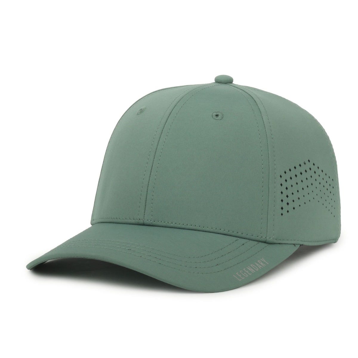 Legendary Headwear GENESIS Small Fit Perforated Performance Cap - Sage