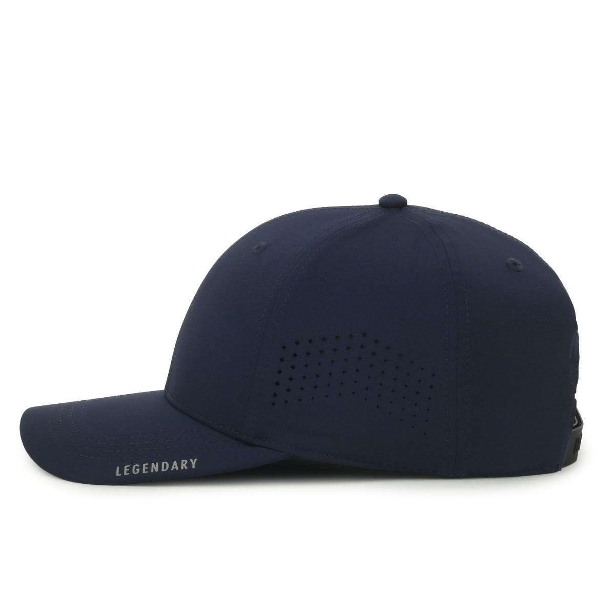 Legendary Headwear GENESIS Small Fit Perforated Performance Cap - Navy