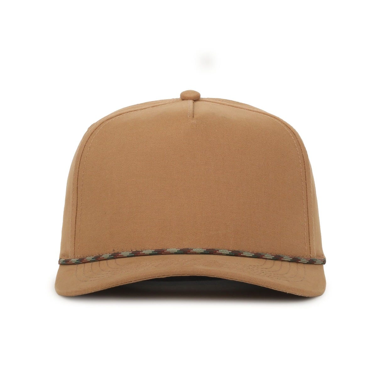 Legendary Headwear GROWLER Brushed Cotton Canvas Mesh Back Trucker Cap - Old Gold