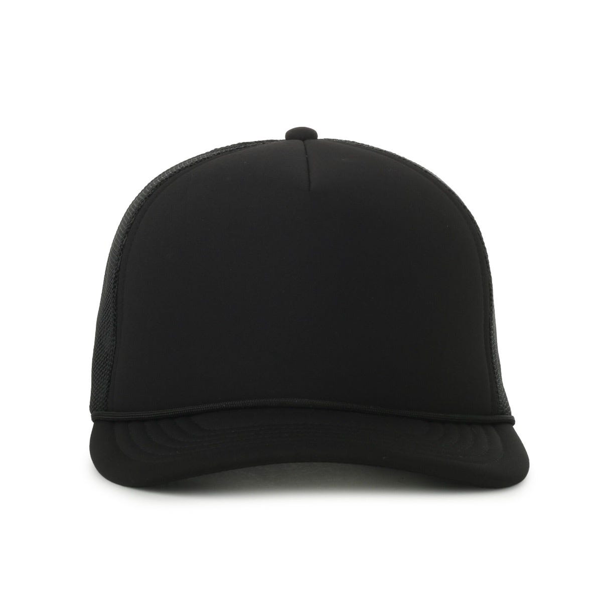 Legendary Headwear HOKU Adjustable Foam Trucker Cap - Black