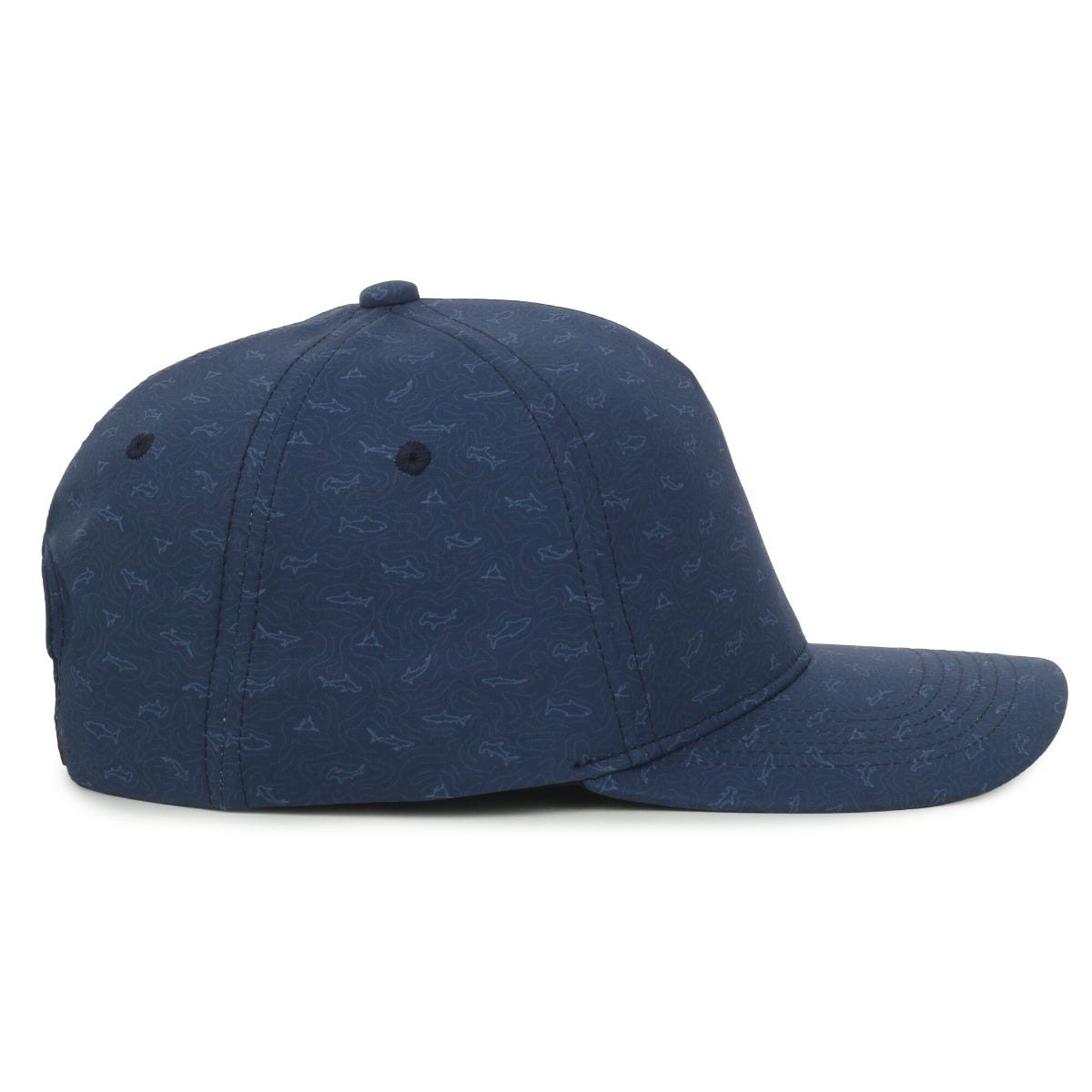 Legendary Headwear KAHUNA Trend Print Structured Snapback Cap - Shark