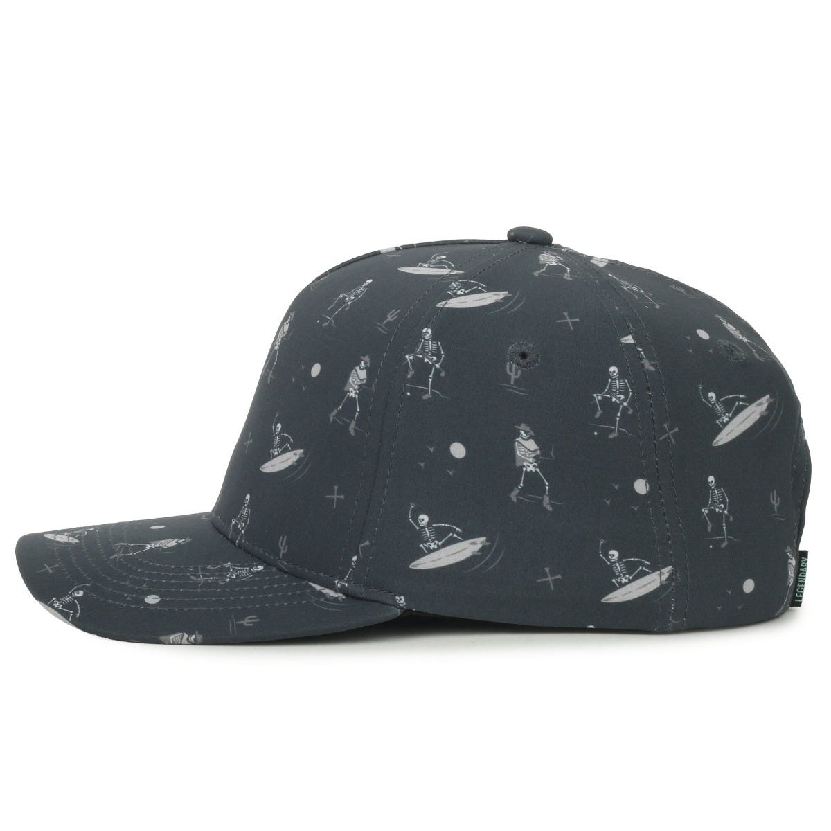 Legendary Headwear KAHUNA Trend Print Structured Snapback Cap - Ghost Rider